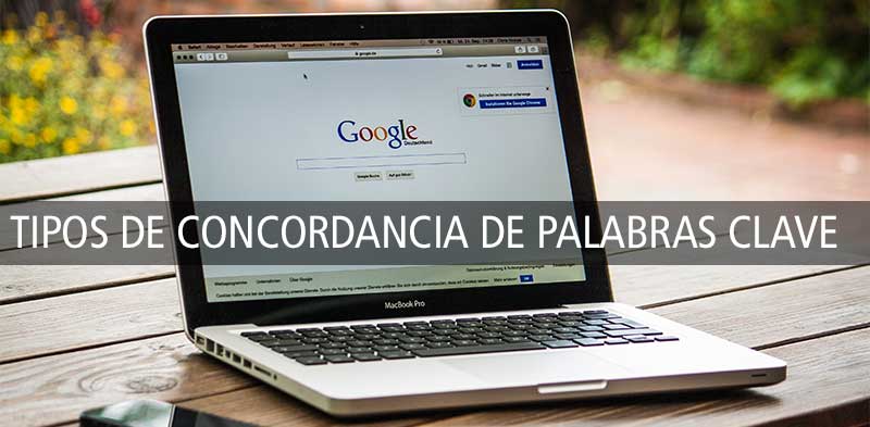 Tipos de concordancia de palabras clave en Google Ads y algunas variantes poco conocidas